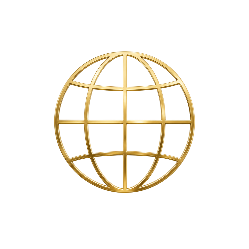 888 Global Group globe emblem